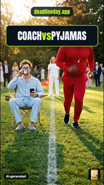 Deadline Day short: Coach vs Guy in Pyjamas: Who Builds a Football Team First?