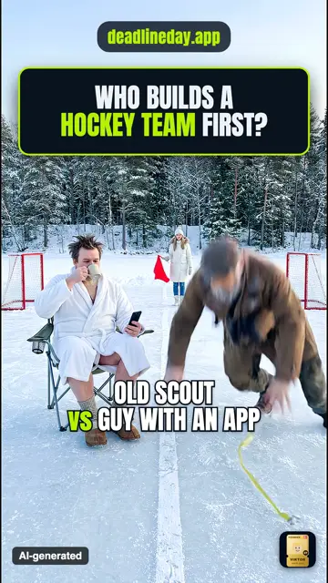 Deadline Day short: He Built a Hockey Team With ONE Tap